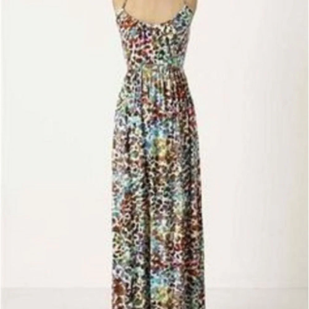 Deletta Multi Color Maxi Dress - EUC - Picture 1 of 5